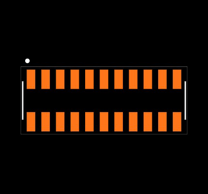FLE-111-01-H-DV-P Footprint