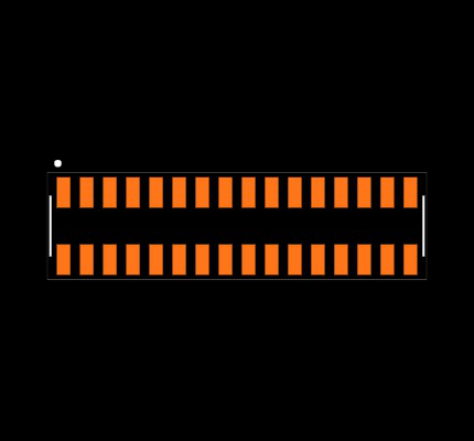 FLE-116-01-G-DV-K-TR Footprint