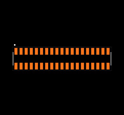 FLE-119-01-G-DV-P-TR Footprint