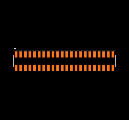 FLE-122-01-G-DV-TR Footprint
