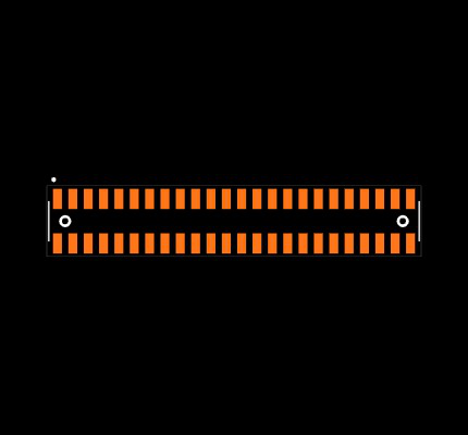 FLE-124-01-G-DV-A-P Footprint
