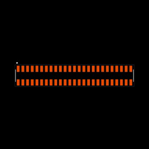 FLE-125-01-G-DV-P-TR Footprint