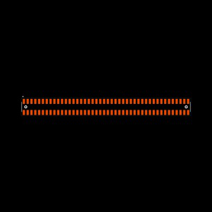 FLE-144-01-G-DV-A-K-TR Footprint