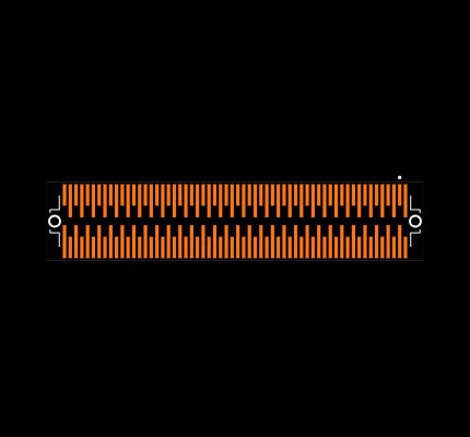 FOLC-130-02-S-Q-LC Footprint