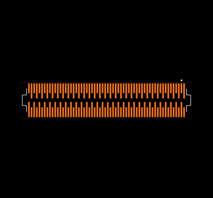 FOLC-130-L2-S-Q Footprint
