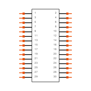 FSH-115-04-L-DH-SL-C-TR Symbol