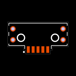 FSI-105-06-L-S-AD-WT Footprint
