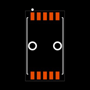 FSI-105-10-L-D-AB Footprint
