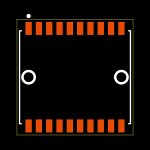 FSI-110-10-L-D-AD Footprint