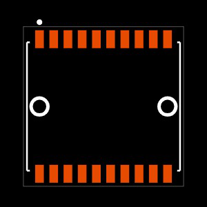 FSI-110-10-L-D-AD-TR Footprint