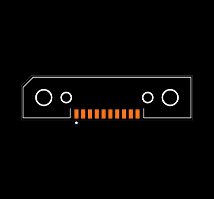 FSI-110-10-L-S-E-AD Footprint