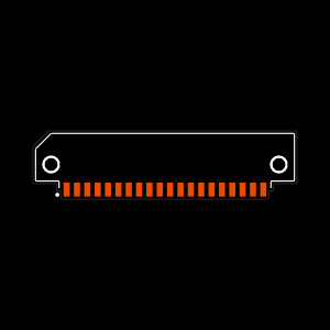 FSI-120-10-L-S-AD-TR Footprint