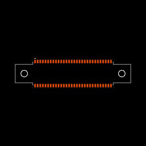 FSI-130-03-G-D-M-K Footprint