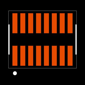 FTE-108-03-G-DV Footprint