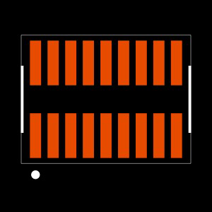 FTE-109-01-G-DV-P-TR Footprint