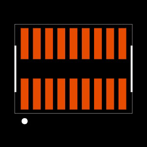 FTE-109-03-G-DV Footprint