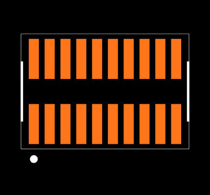FTE-110-01-G-DV Footprint