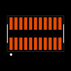 FTE-111-03-G-DV Footprint