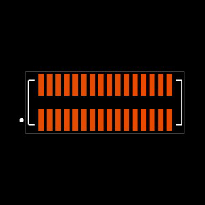 FTE-116-01-G-DV-ES-P Footprint