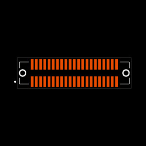 FTE-121-01-G-DV-EC Footprint