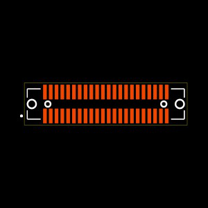 FTE-122-01-G-DV-EC-A-TR Footprint