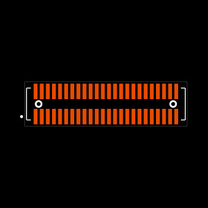 FTE-124-01-G-DV-ES-A Footprint