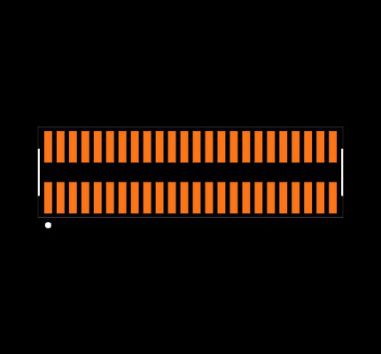 FTE-124-02-G-DV Footprint