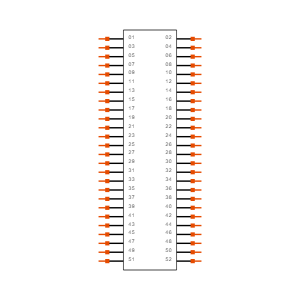 FTE-126-01-G-DV-EC-A-P Symbol