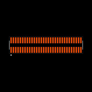 FTE-131-03-G-DV Footprint