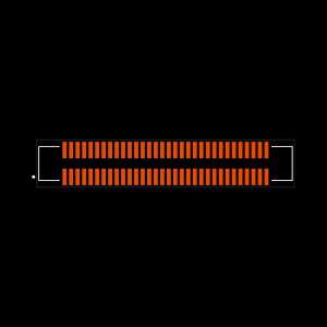 FTE-132-01-G-DV-EP Footprint