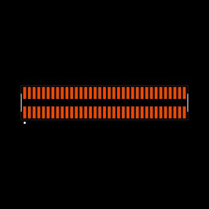 FTE-135-02-G-DV-TR Footprint