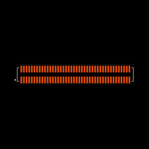 FTE-142-01-G-DV-ES Footprint
