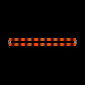 FTE-157-01-G-DV-A Footprint