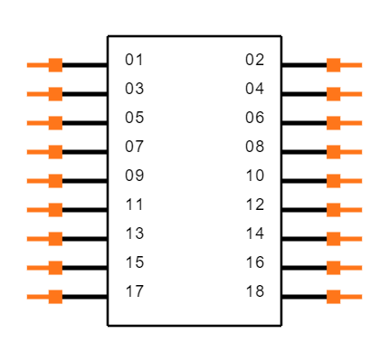 FTMH-109-02-H-DH-K Symbol