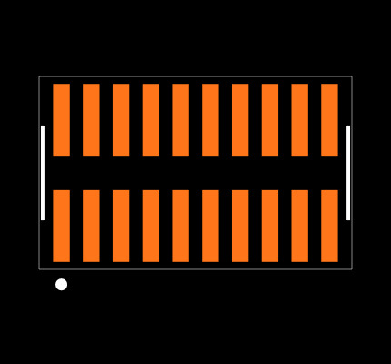 FTMH-110-02-H-DV Footprint