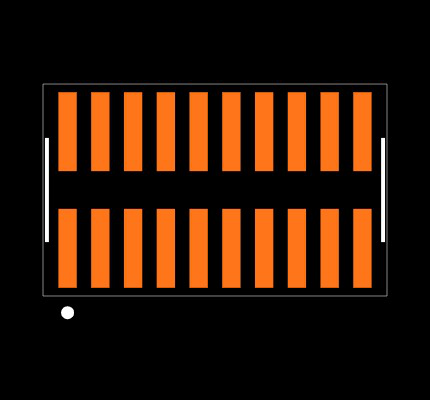 FTMH-110-02-L-DV-P Footprint