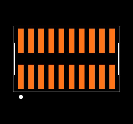 FTMH-110-02-LM-DV-P Footprint