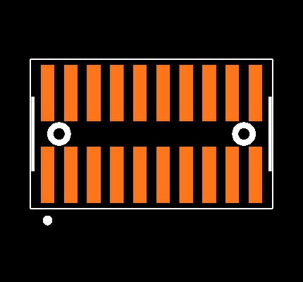 FTMH-110-03-F-DV-A Footprint