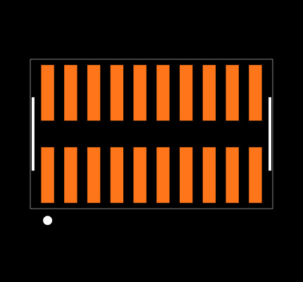 FTMH-110-03-L-DV Footprint
