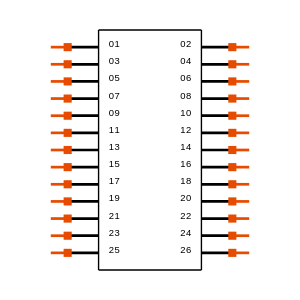 FTMH-113-02-F-DV-P Symbol