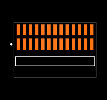 FTMH-113-03-L-DH Footprint