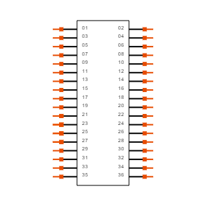 FTMH-118-03-L-DV-P Symbol