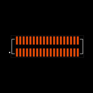 FTMH-119-03-F-DV-ES-P Footprint