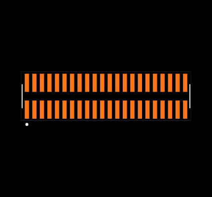 FTMH-122-03-L-DV Footprint