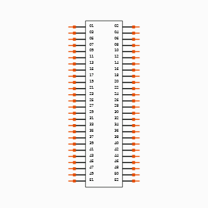 FTMH-126-03-L-DV-EC-TR Symbol