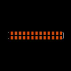 FTMH-140-02-L-DV-ES-TR Footprint