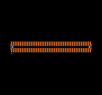 FTMH-145-03-H-DV-A Footprint