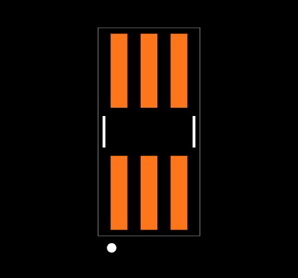 FTR-103-55-S-D Footprint