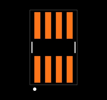 FTR-104-02-L-D Footprint