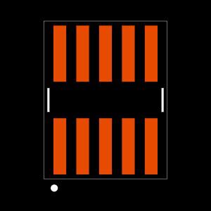 FTR-105-54-L-D Footprint